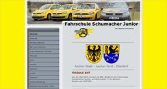 Desktop Screenshot of fahrschule-schumacher-junior.de